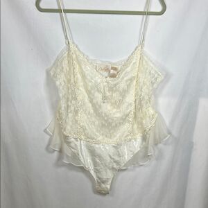 Delicates NWT vintage lingerie lace size Large
